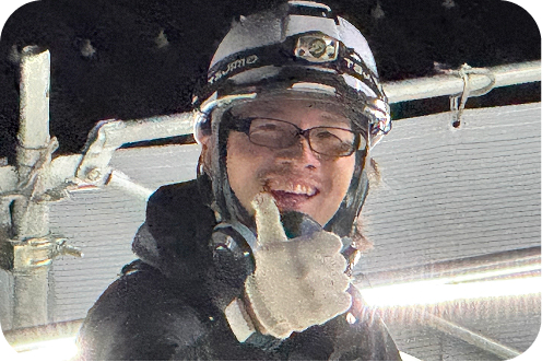 先輩社員の写真